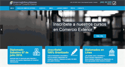 Desktop Screenshot of grupologisticayaduanas.mx